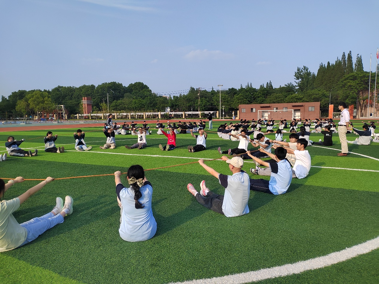 —龙湖中学公园校区开展九年级毕业心理团辅活动